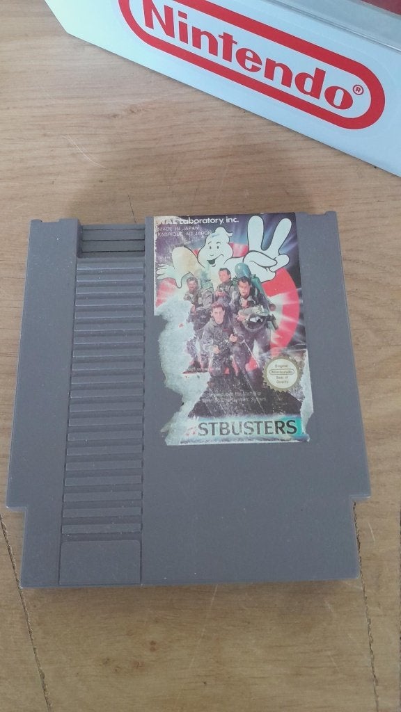 NES Ghostbusters HAL variant, Spelcomputers en Games, Gebruikt, 1 speler, Vanaf 3 jaar, Ophalen