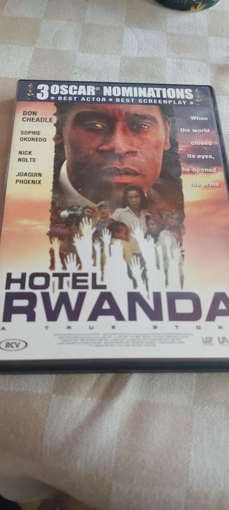 dvd filmhuis speelfilm Hotel Rwanda nieuw fraai, Vanaf 12 jaar, Ophalen of Verzenden, Nieuw in verpakking, Overige gebieden