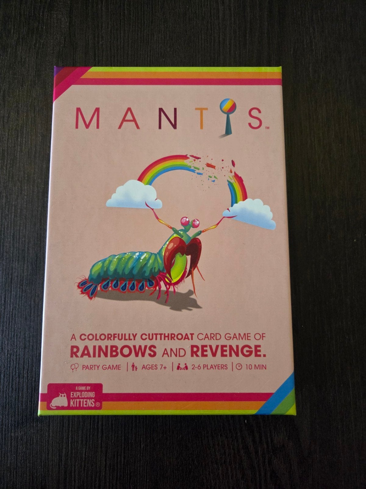 Mantis (ENG), Vijf spelers of meer, Ophalen of Verzenden, Zo goed als nieuw, Exploding Kittens
