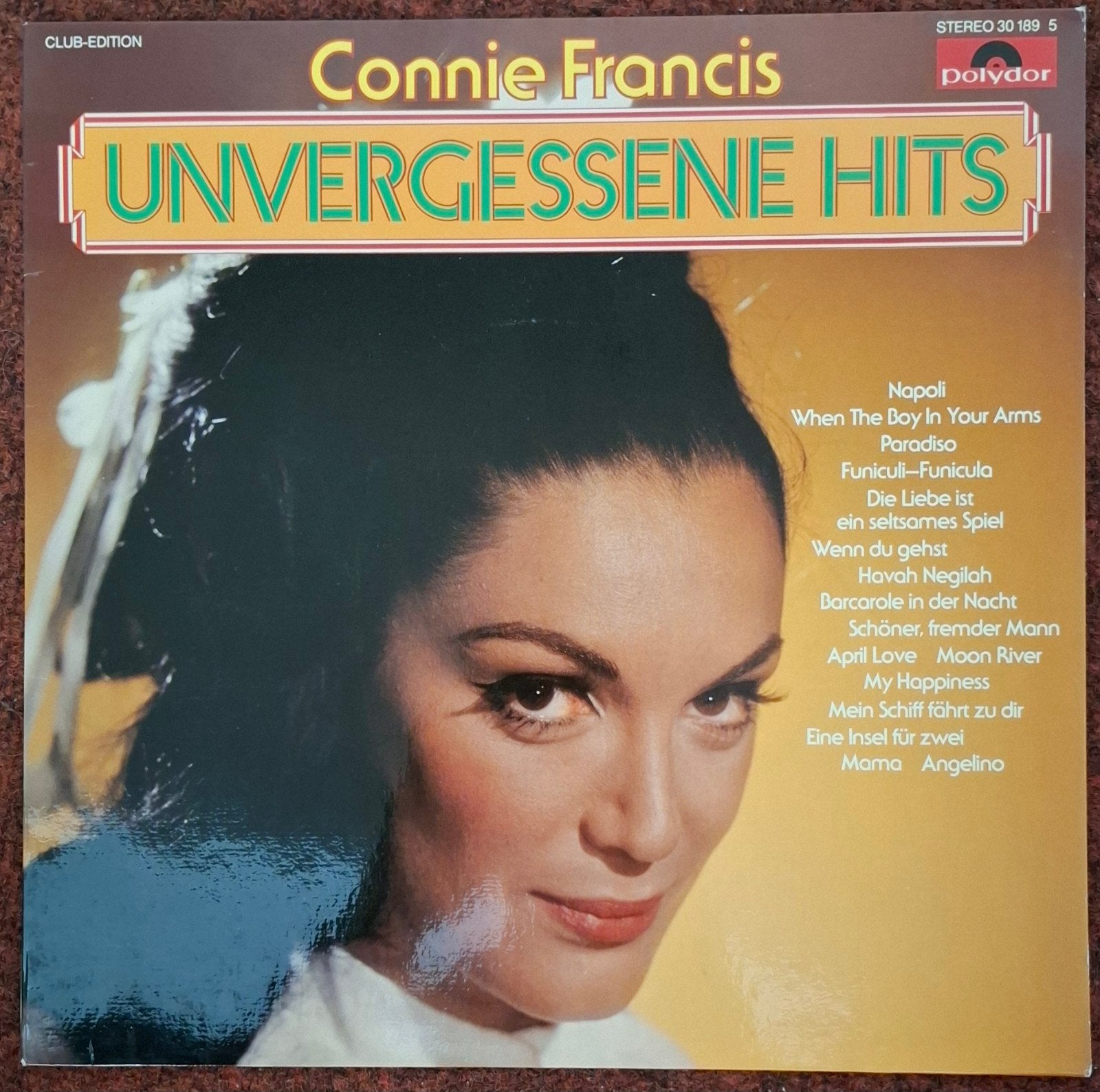 Connie Francis: Unvergessene Hits - Vinyl LP, LP, Gebruikt, Pop, Ophalen of Verzenden