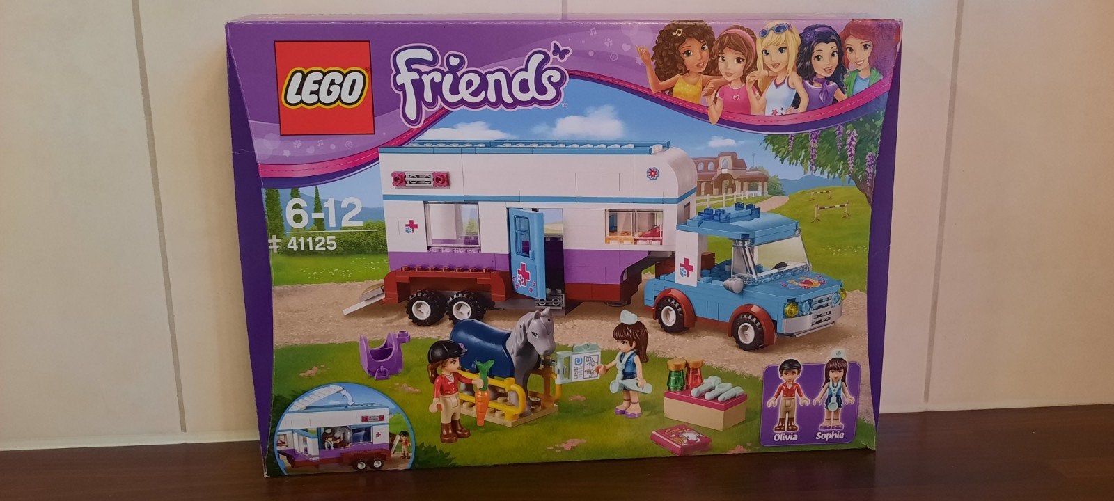 Lego Friends - 41125 Paardendokter trailer, Compleet, Lego, Friends, Ophalen of Verzenden