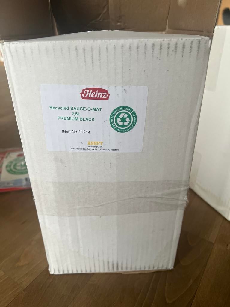 Heinz Sauce-O-Mat 2.5L Premium Black Dispenser, Ophalen of Verzenden