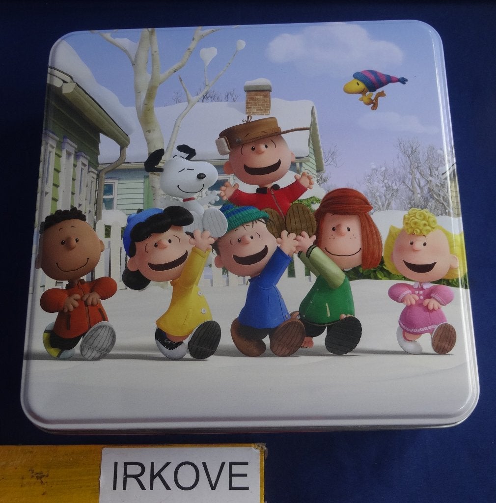SNOOPY EN VRIENDEN * Vier Blikken *, Verzamelen, Verzenden, Snoopy, Nieuw, Gebruiksvoorwerp