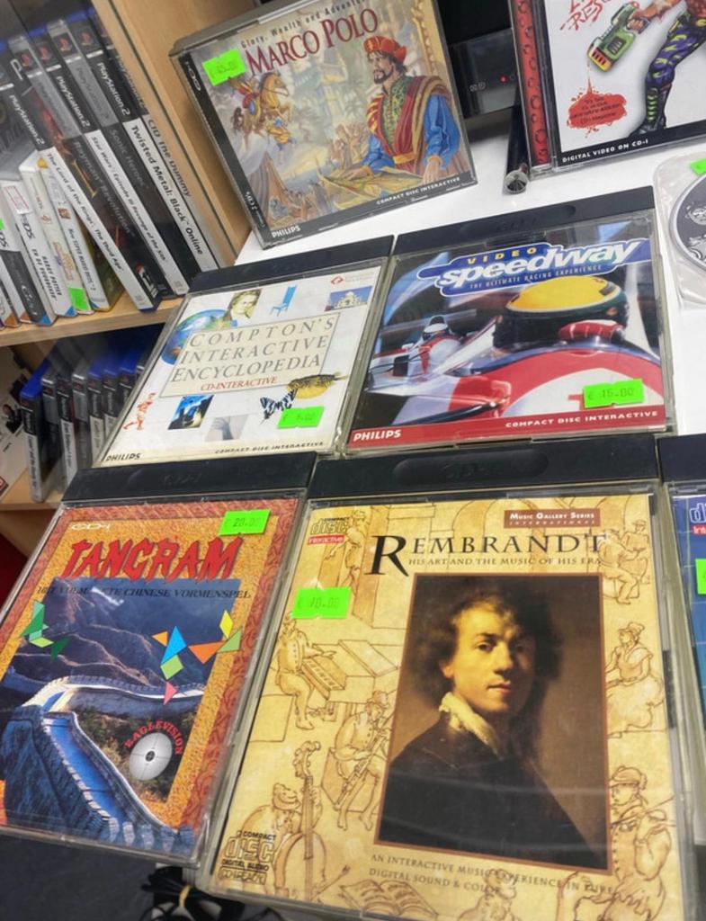 18x Philips cdi games, Spelcomputers en Games, Ophalen, Gebruikt