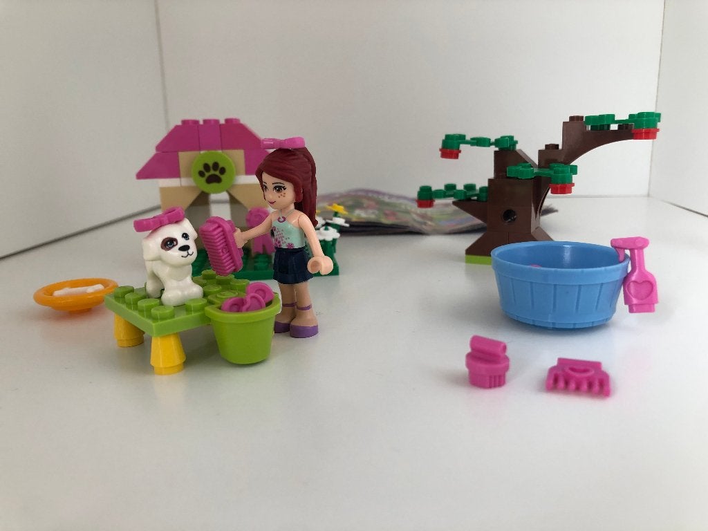 Lego Friends : Mia’s puppyhuis 3934, Compleet, Lego, Friends, Ophalen of Verzenden