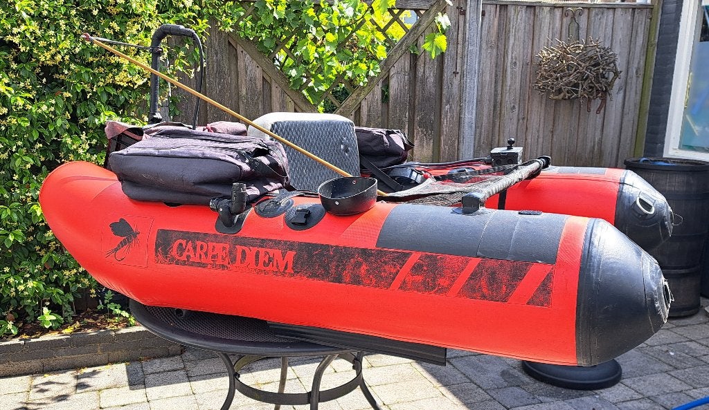 Bellyboat Mac Adventure + Minn Kota 30, Watersport en Boten, Hengelsport | Algemeen, Ophalen, Gebruikt, Overige typen