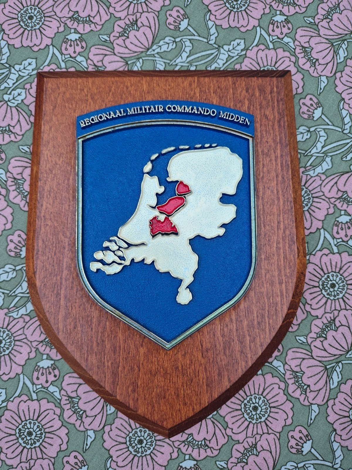 Wapenschild RMCM Regionaal Militair Commando Midden, Verzenden, Landmacht, Nederland, Embleem of Badge