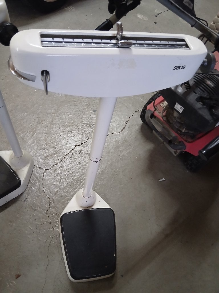 profesionele mechaniche personen weegschaal, Ophalen, Gebruikt, 100 kg of meer, Personenweegschaal