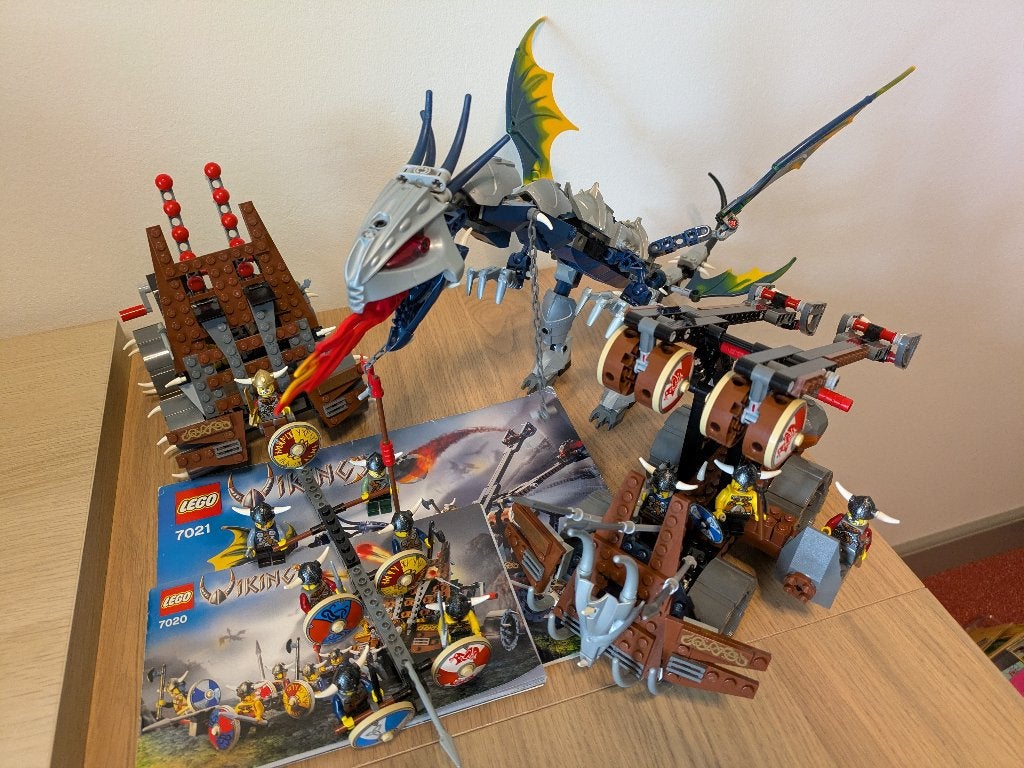 LEGO Vikings sets 7020 & 7021, Overige thema's, Lego, Ophalen of Verzenden, Inclusief instructies