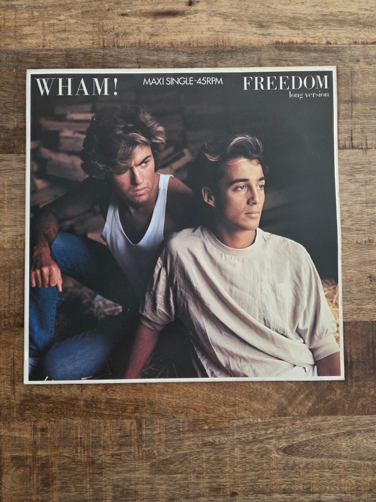 lp maxi single wham freedom, Ophalen of Verzenden