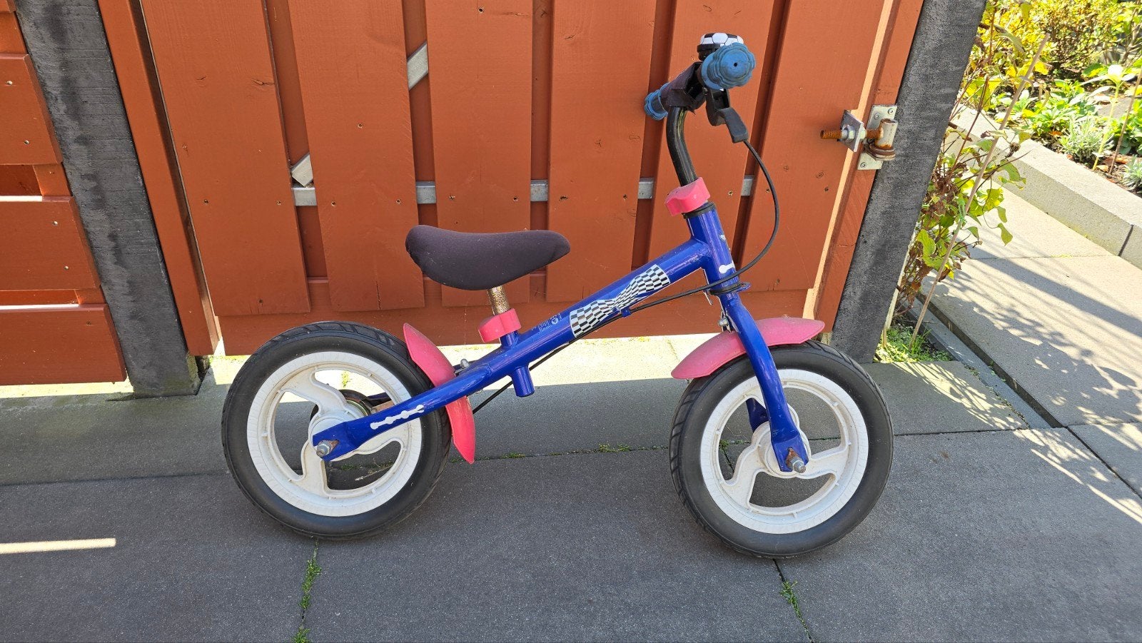Blauwe loopfiets voor kinderen - Gebruikt, Fietsen en Brommers, Ophalen