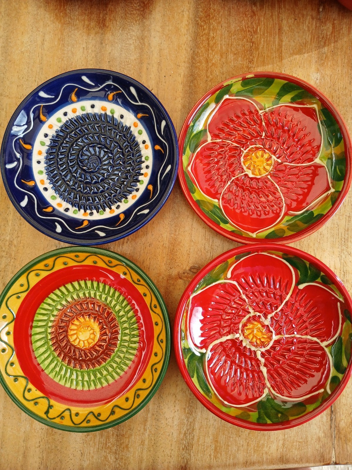Spaans aardewerk knoflook schaaltjes, Ophalen of Verzenden, Aardewerk, Overige stijlen, Schaal of Schalen