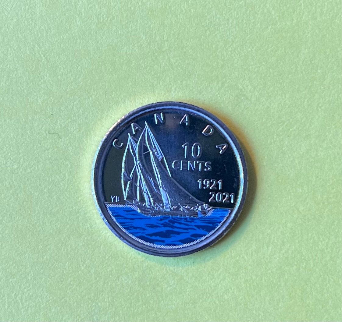 Canada 10 Cents 2021, Ophalen of Verzenden, Noord-Amerika, Losse munt