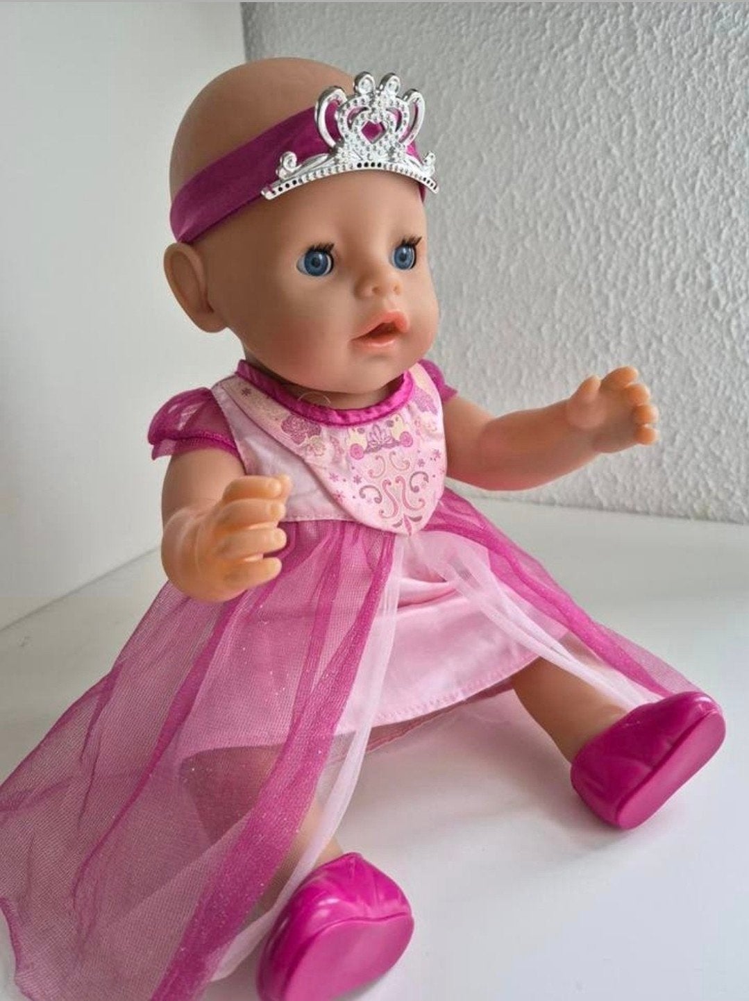 Baby Born kleertjes 3 delige Prinsessen set Babyborn., Ophalen of Verzenden, Zo goed als nieuw, Babypop
