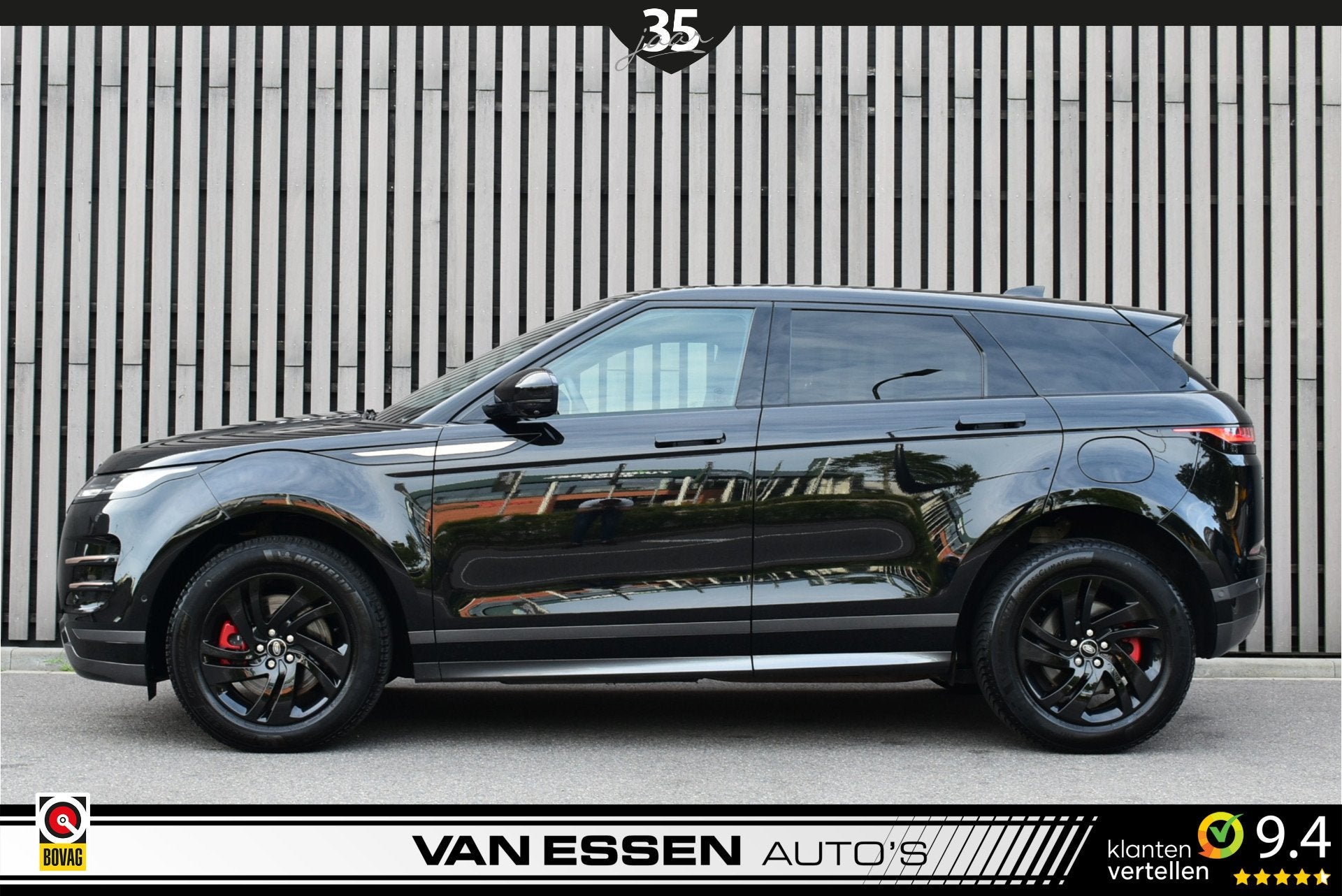 Land Rover Range Rover Evoque 1.5 P300e AWD R-Dynamic S Navi, 309 pk, Euro 6, Parkeersensor, Zwart