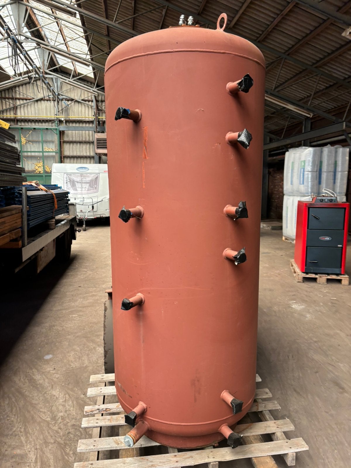 Buffervat, 100 liter of meer, Boiler, Ophalen of Verzenden, Minder dan 3 jaar oud