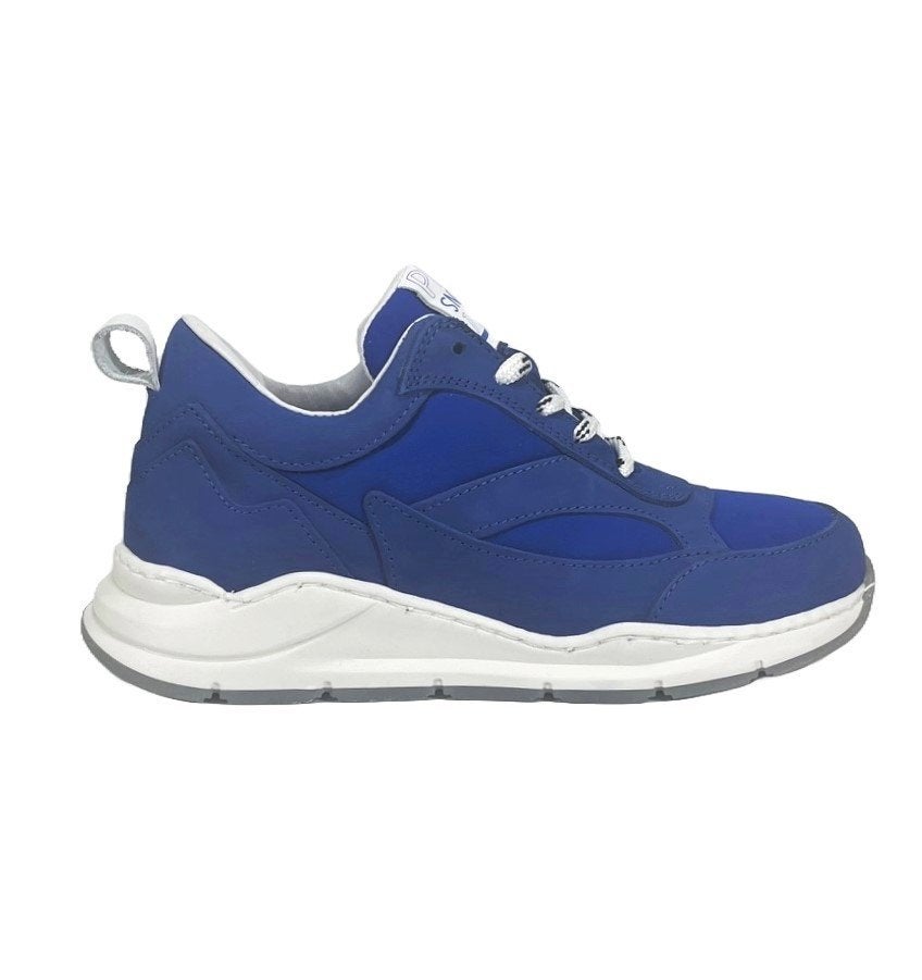 PIEDRO maat 37 lerensneaker blauw - gratis verzenden, PIEDRO, Verzenden, Schoenen, Nieuw