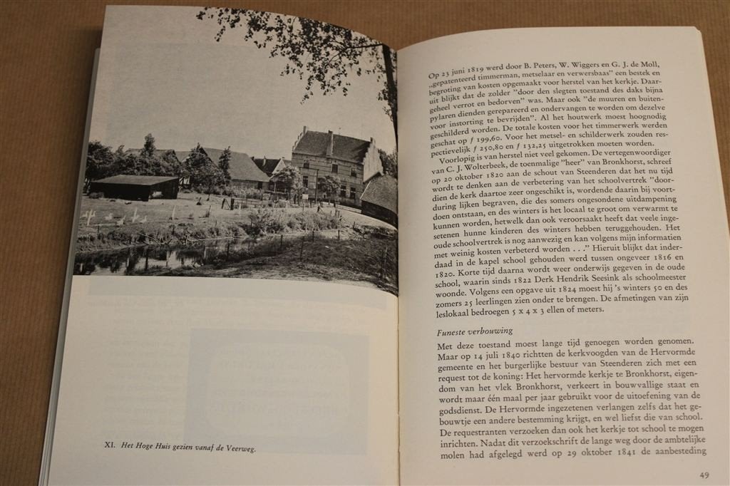 Bronkhorst. Korte historie van stad en heerlijkheid., Ophalen of Verzenden, Gelezen