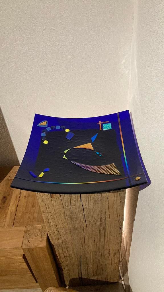 Grotjogann glas object, Antiek en Kunst, Kunst | Designobjecten, Ophalen