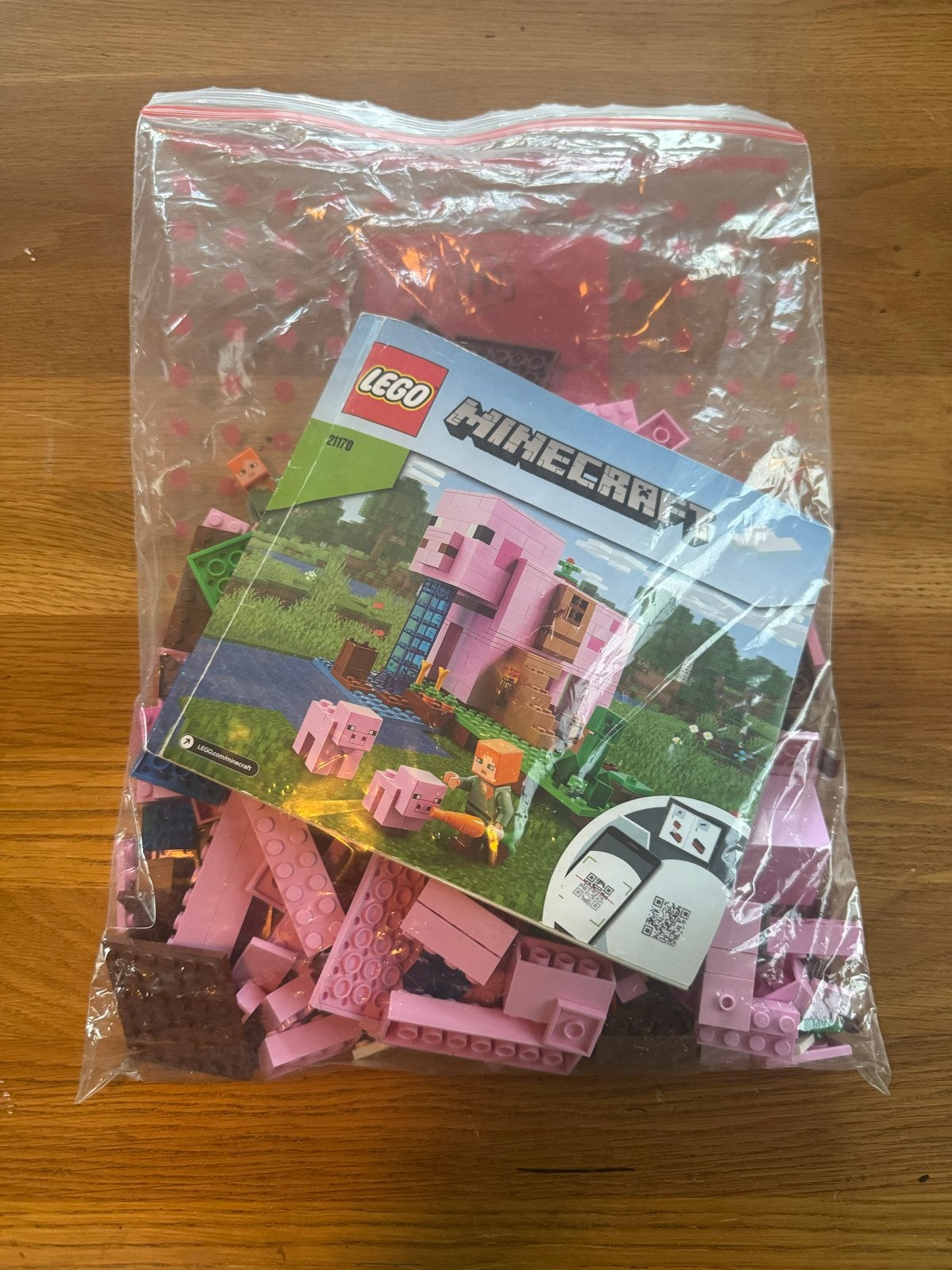 LEGO Minecraft Het Varkenshuis 21170, Ophalen of Verzenden, Gebruikt, Overige merken
