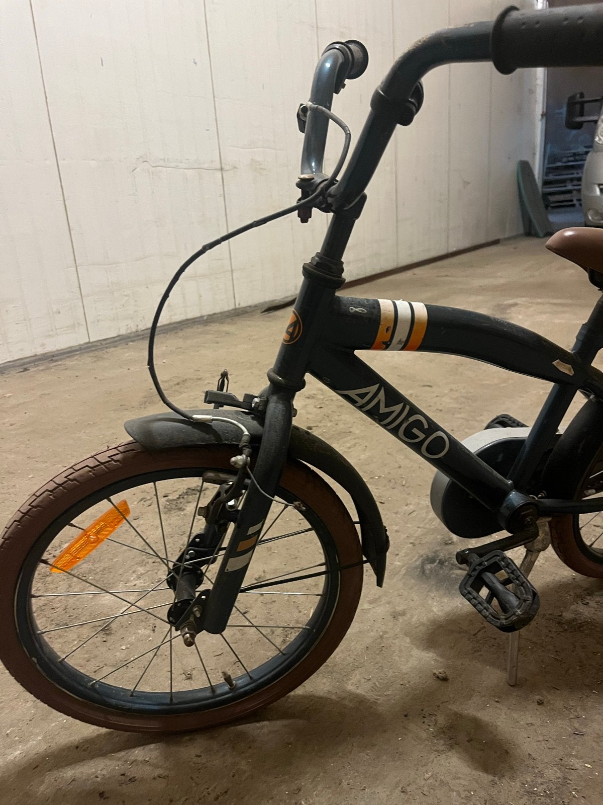 Amigo Kinderfiets - 18 inch - Gebruikt, Ophalen, Gebruikt, Terugtraprem, 16 tot 20 inch
