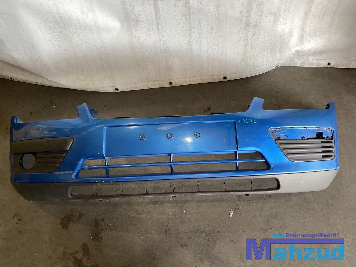 FORD FOCUS 2 Blauw voorbumper bumper 2004-2009, Gebruikt, Voor, Info@ford.com, Ophalen of Verzenden