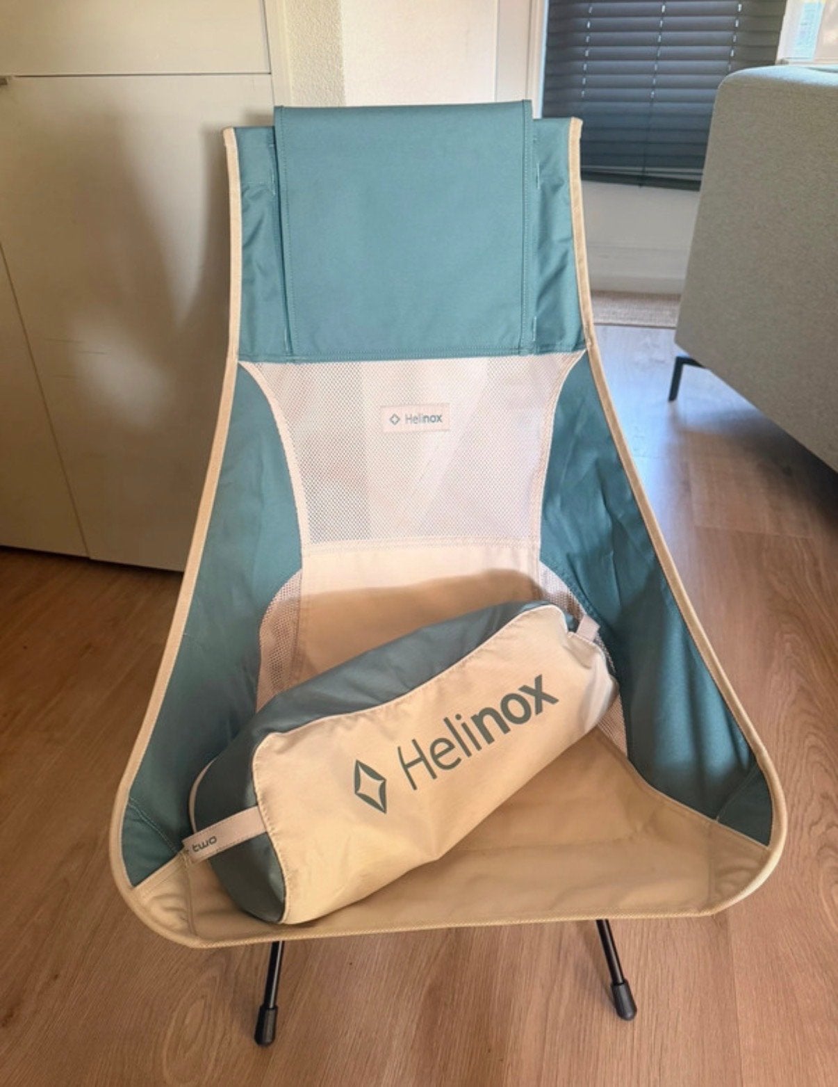 Helinox Chair Two Campingstoel - Lichtgewicht & Compact, Ophalen of Verzenden, Gebruikt, Campingstoel