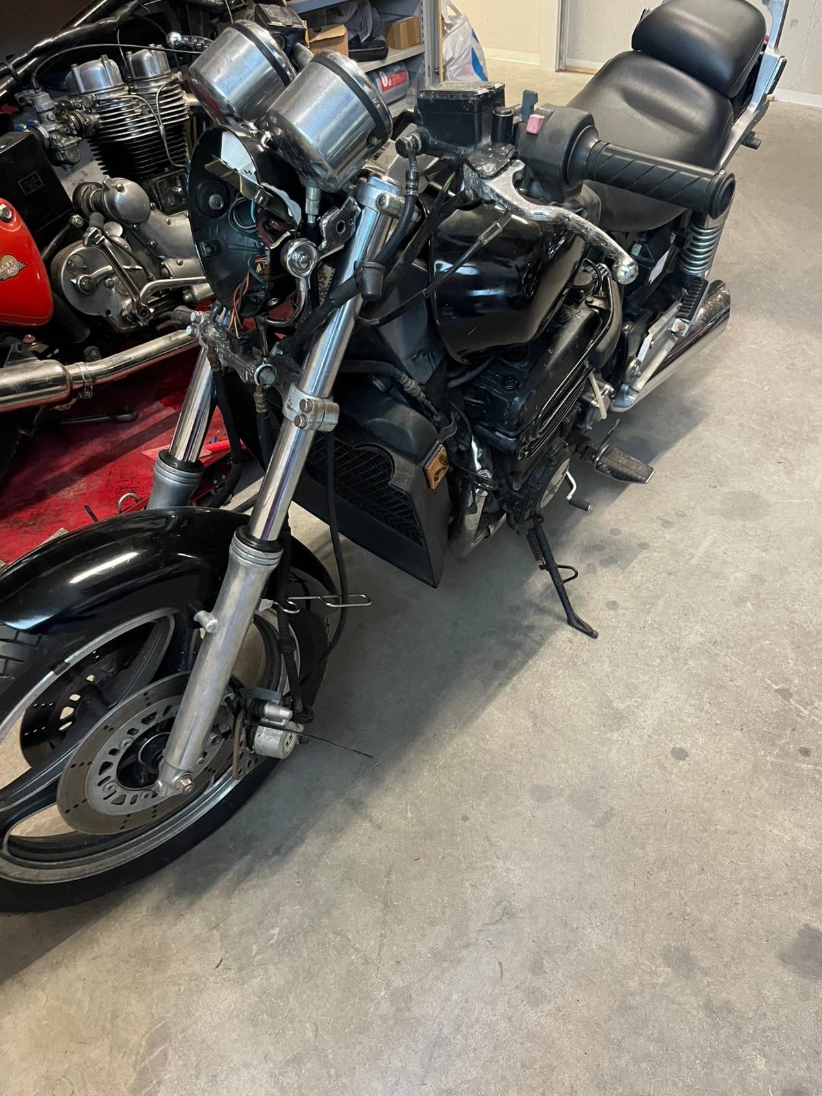 Kawasaki ZL900 Eliminator project, 4 cilinders, Motorrijbewijs A, Gebruikt, 900 cc