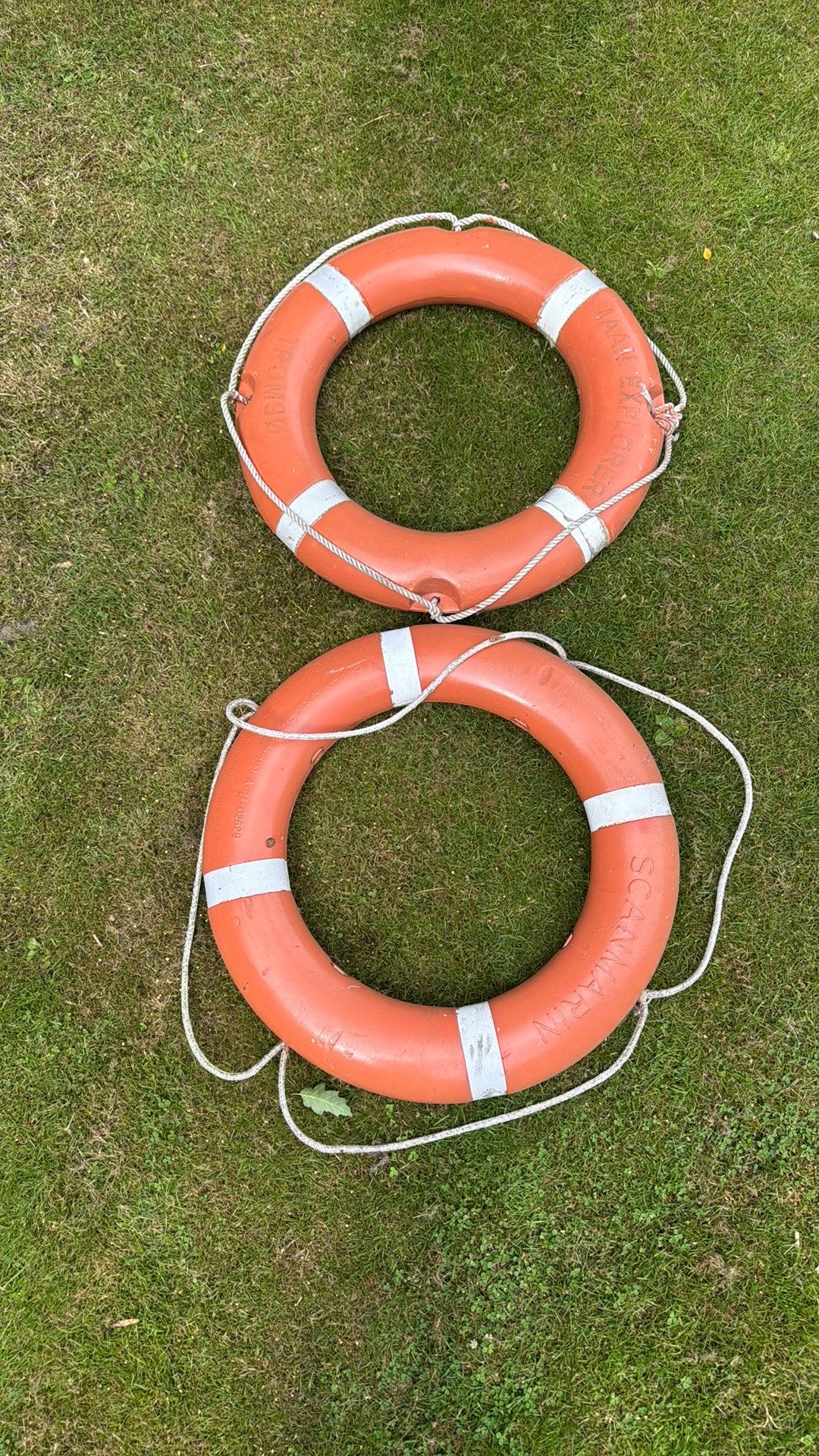 Ter decoratie  reddingsboei, Ophalen, Gebruikt, Overige typen
