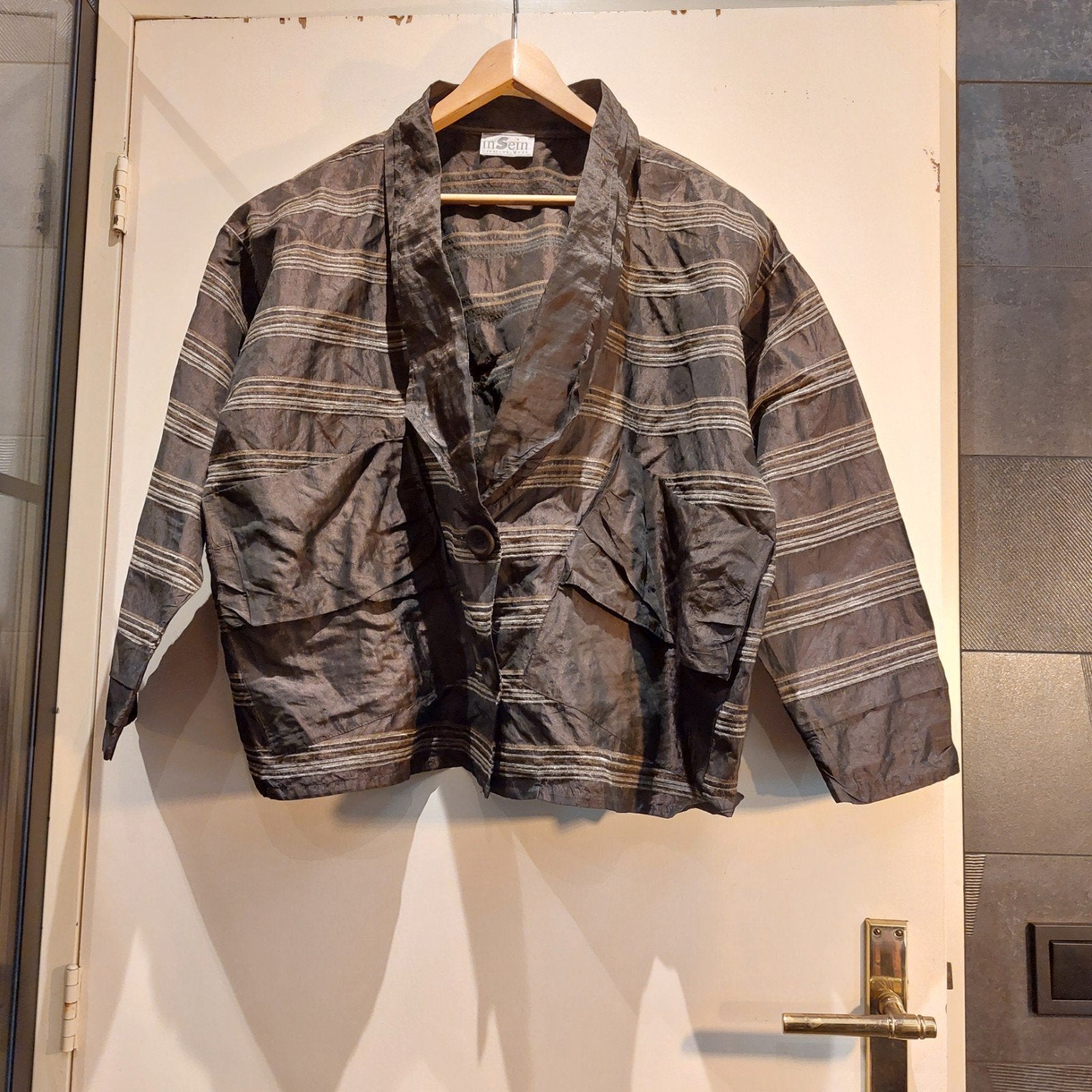 Jasje van het merk InSein.  Maat 48/50., Kleding | Dames, Grote Maten, InSein, Bruin, Verzenden, Zo goed als nieuw