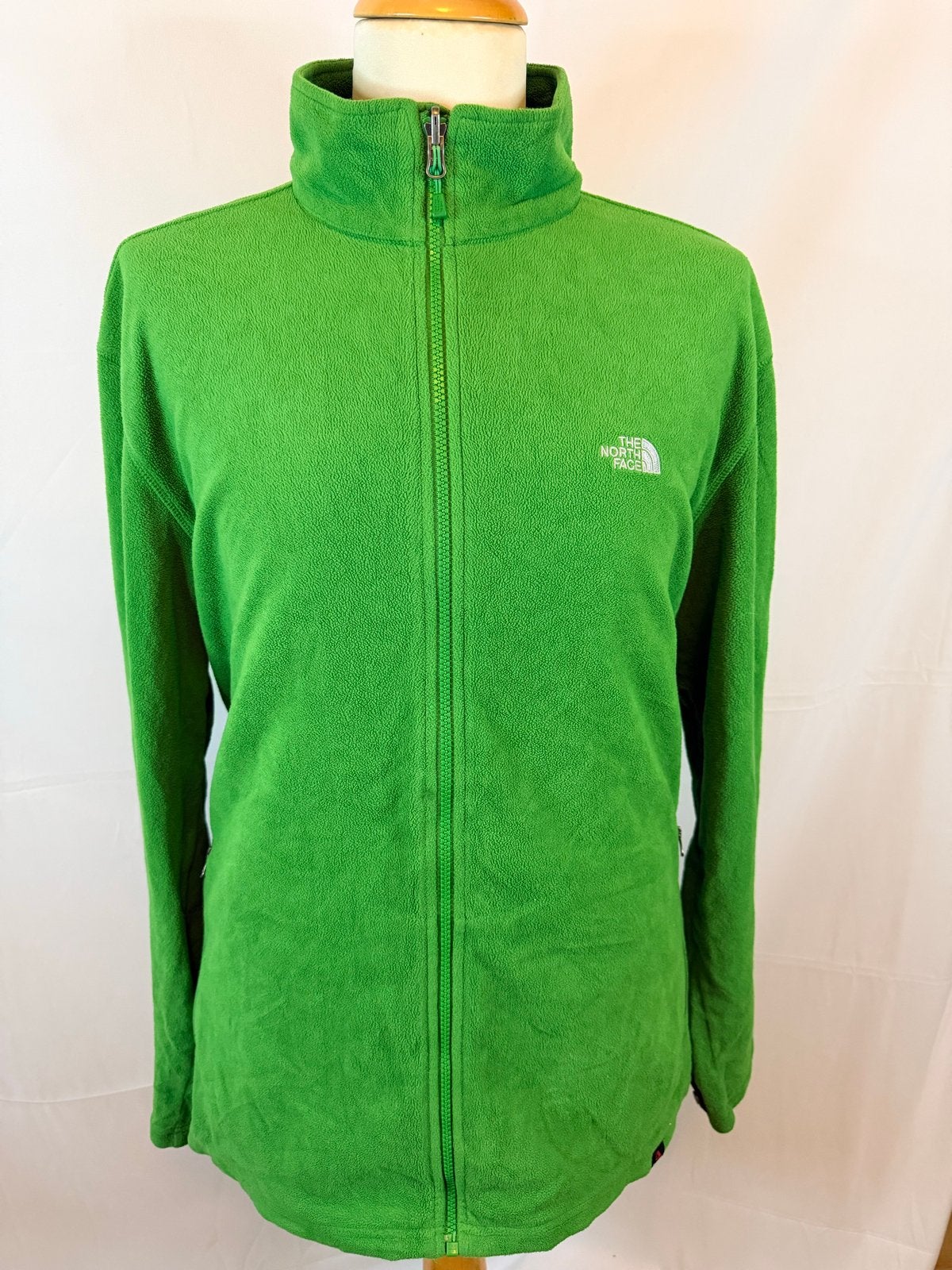 The North Face Heren Polartec grasgroene Fleece Jas - Maat M, Kleding | Heren, -, Verzenden, -, Maat 56/58 (XL)