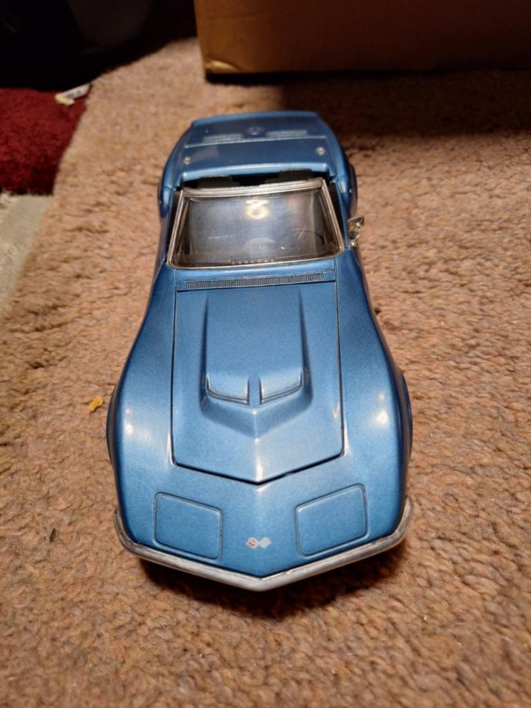 Corvette chevrolet 1:18 burago, Ophalen of Verzenden, Zo goed als nieuw, Bburago