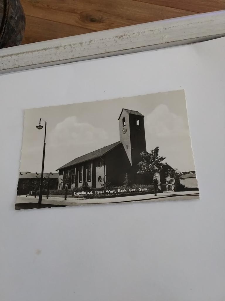 CAPELLE A.D IJSSEL.  GEREF. KERK, Verzamelen, Ansichtkaarten | Nederland, Ophalen of Verzenden, 1960 tot 1980, Zuid-Holland