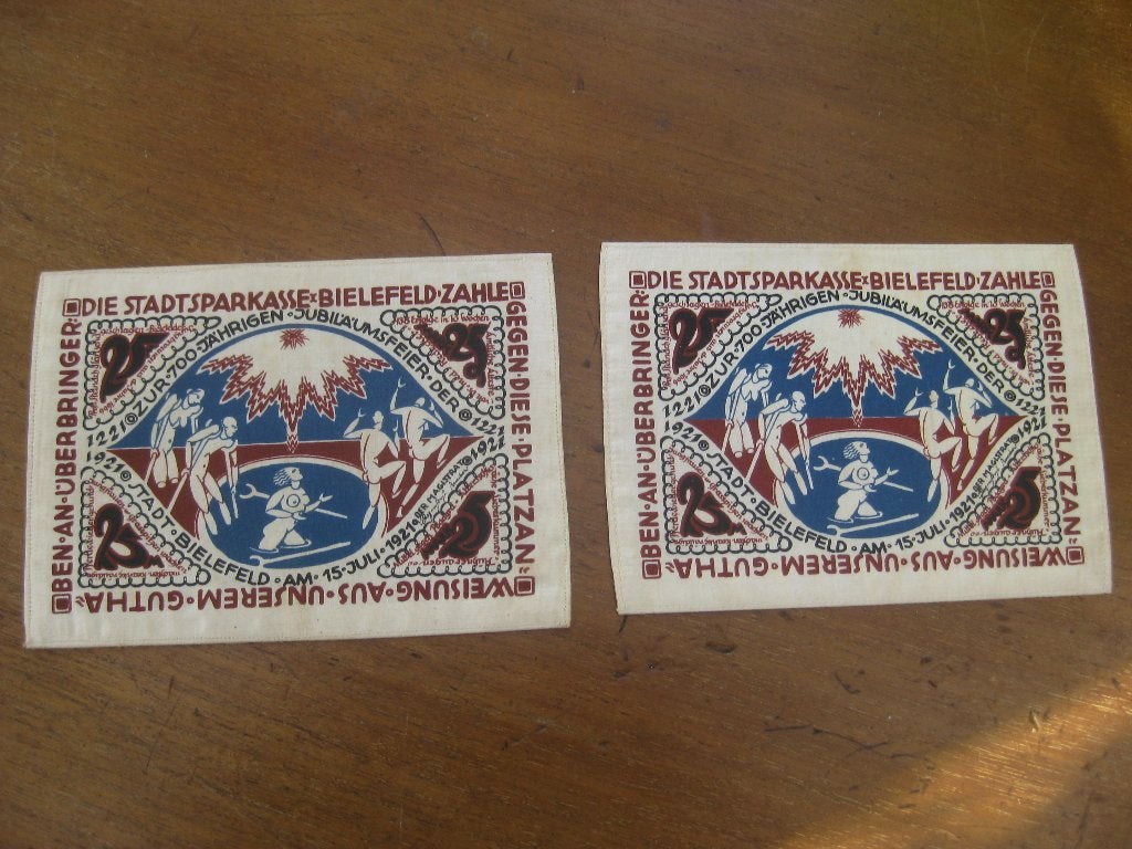 noodgeld, Ophalen of Verzenden, Overige soorten, Duitsland
