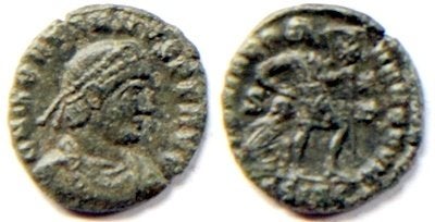 Romeinse munt Gratianus  (367-383), Sear 4142, Verzenden, Overige landen