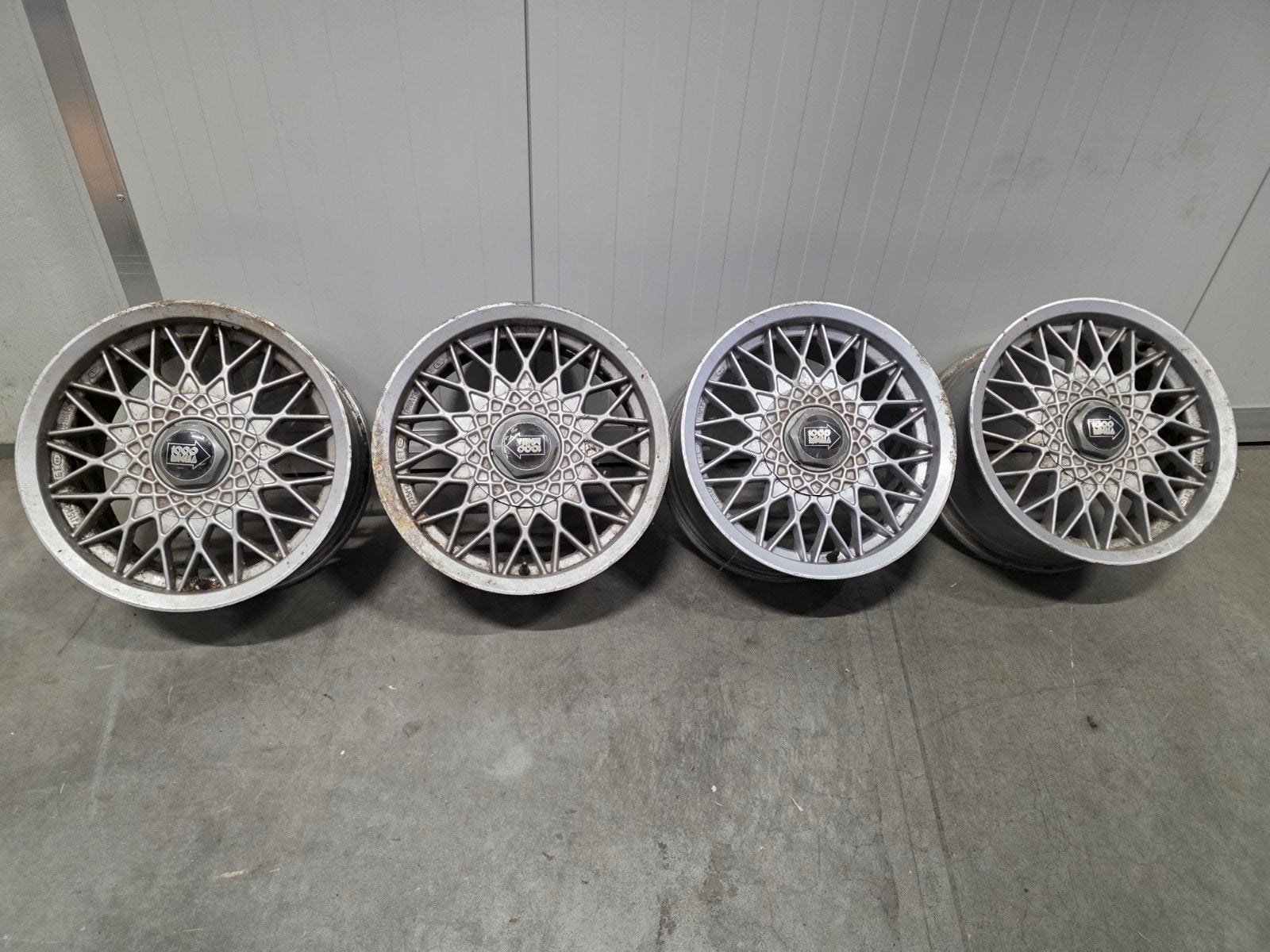 1000 Miglia BWA 191 velgen 4x98 15x7J ET 29 honingraat Alfa, Ophalen, Gebruikt, 15 inch, Velg(en)