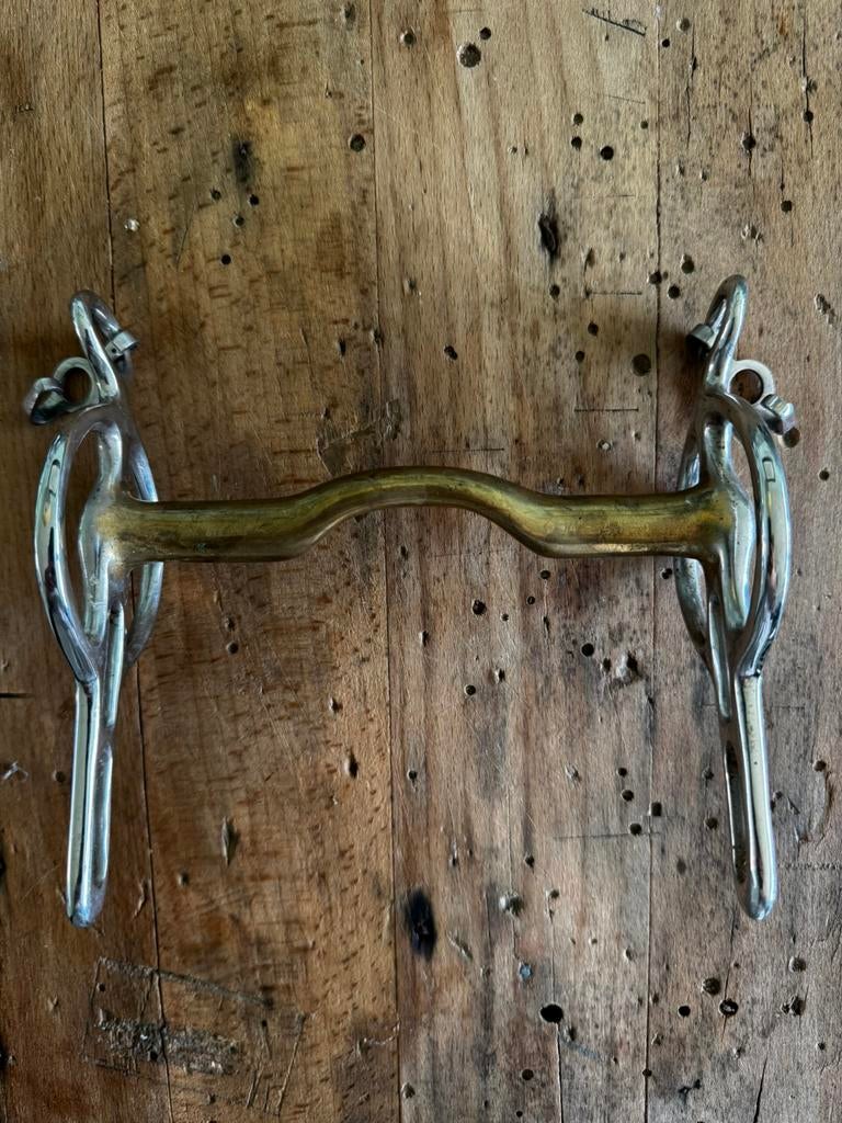 Stübben sweet copper men bit 13.5, Dieren en Toebehoren, Paarden en Pony's | Hoofdstellen en Tuigage, Ophalen of Verzenden, Gebruikt