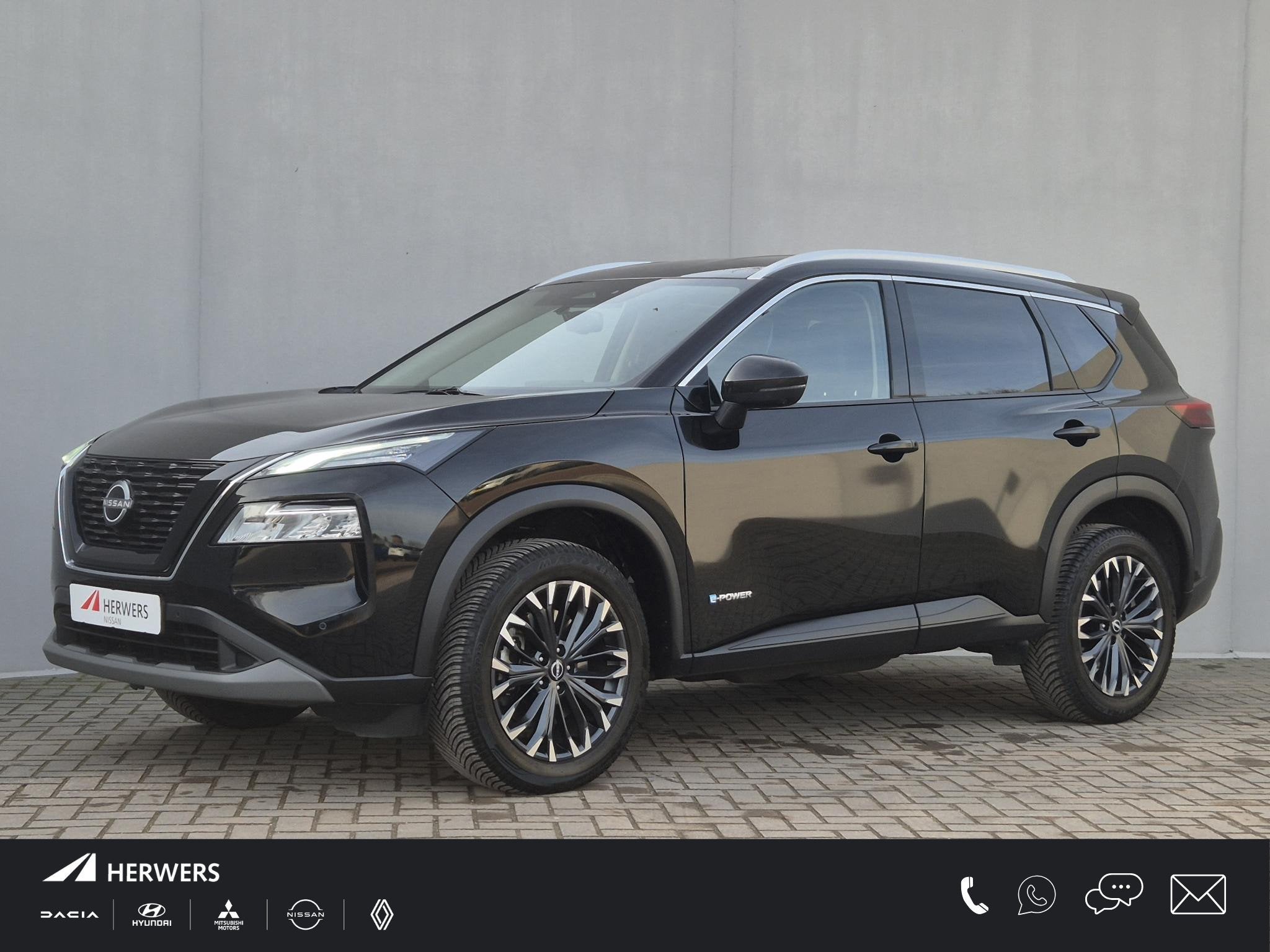 Nissan X-Trail 1.5 e-Power Tekna Automaat / Fabrieksgarantie, Auto's, Nissan, Dealer onderhouden, 1497 cc, Gebruikt, Euro 6
