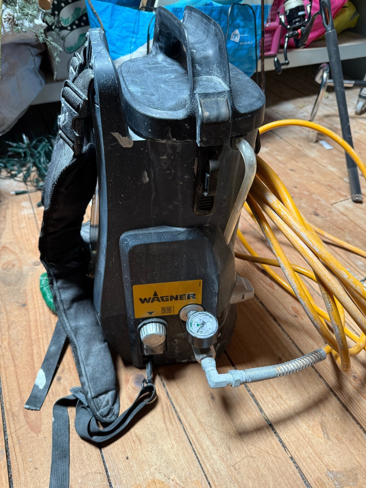 Wagner SprayPack verfspuit, Ophalen of Verzenden, Gebruikt, Zwart, Verf