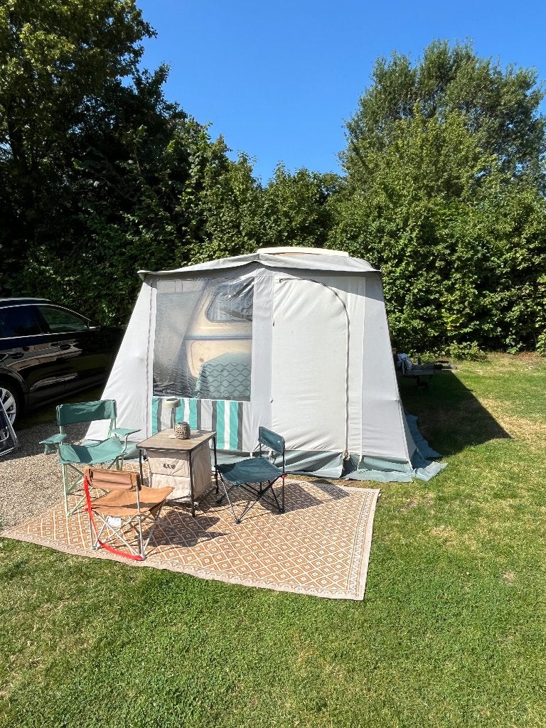 Caravan zonder aanhang rijbewijs, Caravans en Kamperen, Caravans, Luifel, Treinzit, Tot en met 3, Particulier