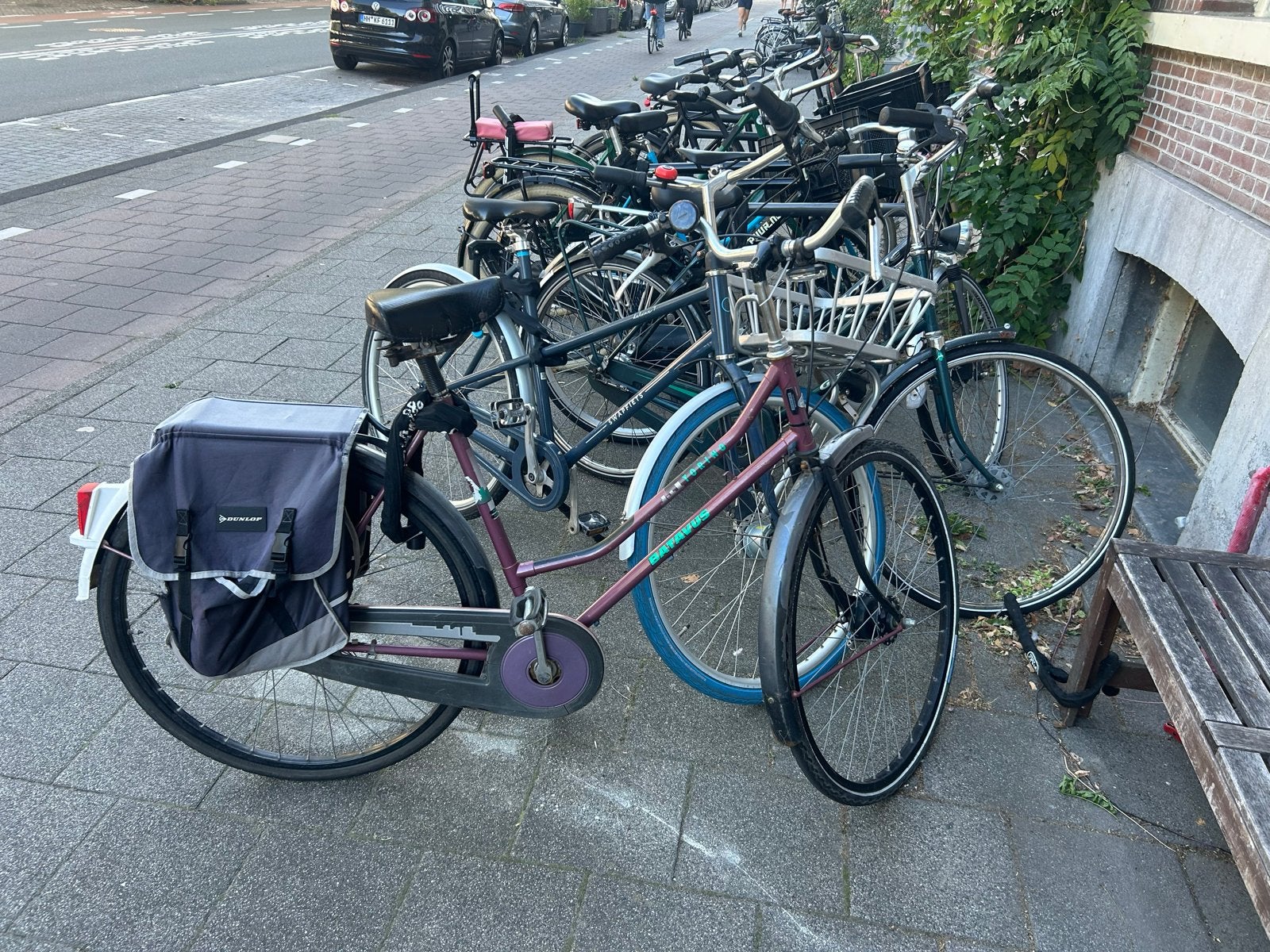 Damesfiets in goede staat, Ophalen, Gebruikt, Velgrem, Batavus