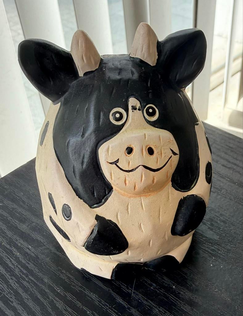 Decoratie beeldje Koe, Ophalen of Verzenden, Gebruikt, Boerderijdier, Beeldje of Figuurtje