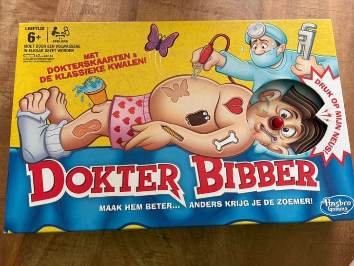 Dokter Bibber spel, Ophalen, Zo goed als nieuw