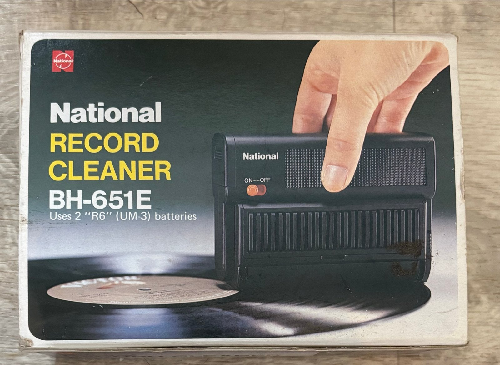 National Record Cleaner BH-651E - Nieuwstaat, Ophalen of Verzenden, Zo goed als nieuw, Overige merken