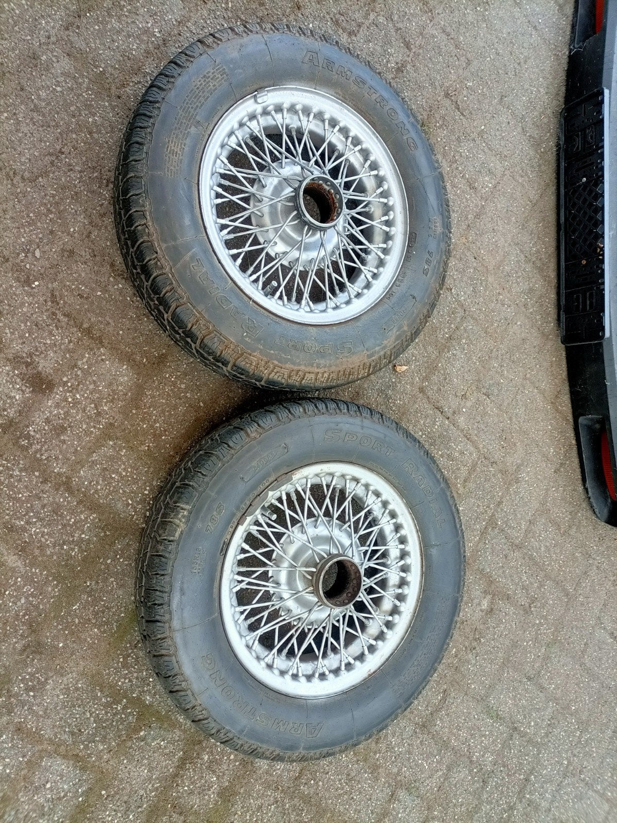 spaakvelgen 13 inch mg austin healey etc, Ophalen
