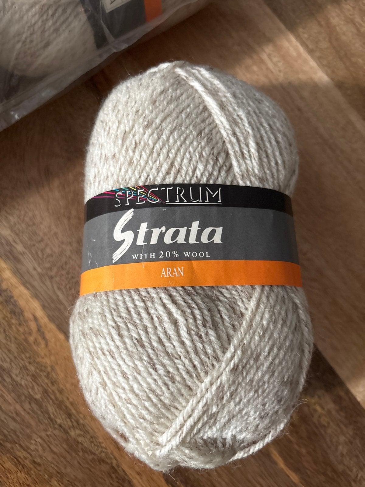 5 bollen Spectrum Strata Aran wol - 20% wol, Ophalen of Verzenden, Nieuw, Breien of Haken, Wol of Garen