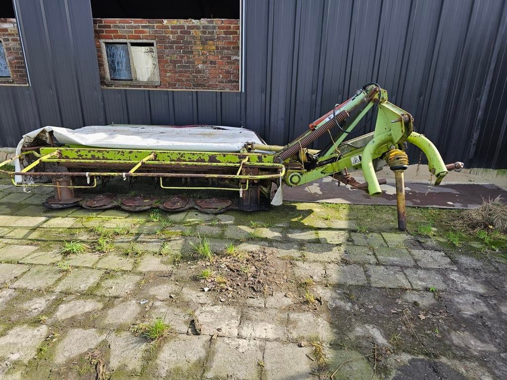 Claas Disco schijvenmaaier, Ophalen