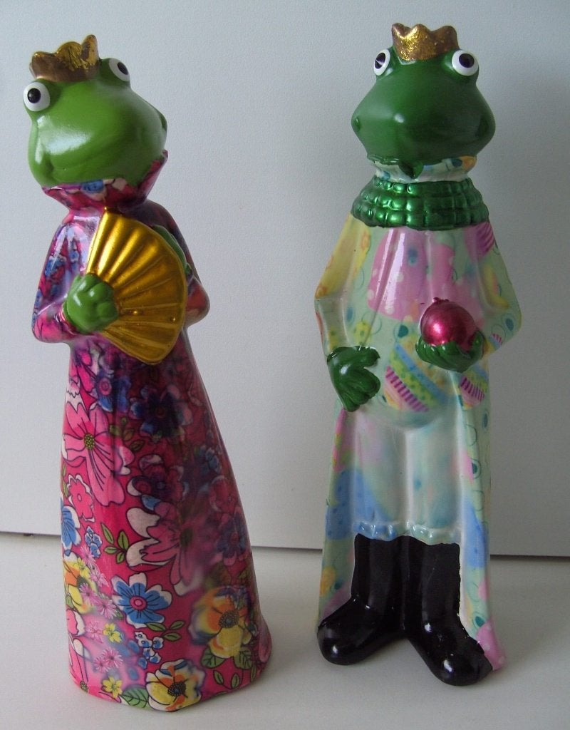SPAARPOT KIKKER PRINS EN/ OF PRINSES 25,5 cm Nieuw, -, Nieuw, Ophalen of Verzenden, Dier