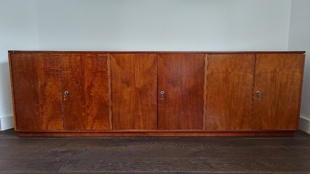 Retro Mahonie houten dressior, Ophalen