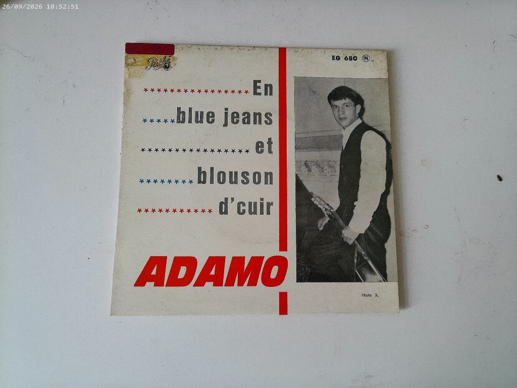 Adamo EP En Blue Jeans, Cd's en Dvd's, 7 inch, Ophalen of Verzenden, Pop, EP
